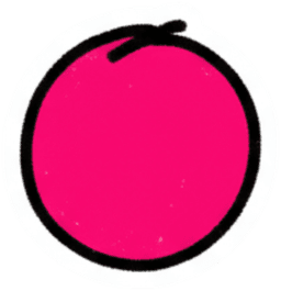 Circulo Rosa Sticker